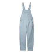 Carhartt Wip Stilfull Overall för vardagsbruk Blue, Dam