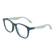 Emporio Armani Runda acetatbågar glasögon Blue, Unisex