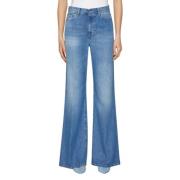 Dondup Denim Jeans Amber Blue, Dam