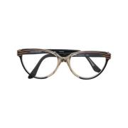 Yves Saint Laurent Vintage Pre-owned Acetat solglasgon Brown, Dam