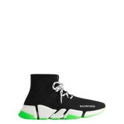 Balenciaga 3D Teknik Lättvikts Sneaker Black, Herr