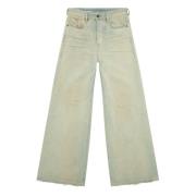 Diesel Straight Jeans - 1996 D-Sire Blue, Dam