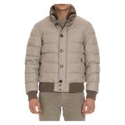 Moorer Beige Bomberjacka Audenio-GF Beige, Herr