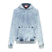 Diesel Sweatshirt `D-Um-Rib-S2` Blue, Herr