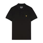 Lyle & Scott Sport SS Polo Shirts Black, Herr