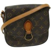 Louis Vuitton Vintage Pre-owned Canvas louis-vuitton-vskor Brown, Dam