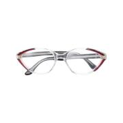 Yves Saint Laurent Vintage Pre-owned Acetat solglasgon Red, Dam