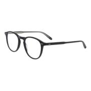 Garrett Leight Runda acetat solglasögon Hampton modell Black, Unisex