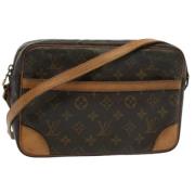 Louis Vuitton Vintage Pre-owned Canvas louis-vuitton-vskor Brown, Dam