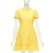 Valentino Vintage Pre-owned Ylle klnningar Yellow, Dam