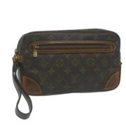 Louis Vuitton Vintage Pre-owned Canvas kuvertvskor Brown, Dam