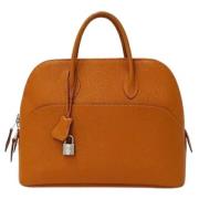 Hermès Vintage Pre-owned Laeder handvskor Brown, Dam