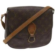 Louis Vuitton Vintage Pre-owned Canvas louis-vuitton-vskor Brown, Dam