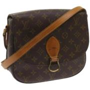 Louis Vuitton Vintage Pre-owned Canvas louis-vuitton-vskor Brown, Dam