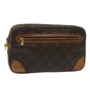 Louis Vuitton Vintage Pre-owned Canvas kuvertvskor Brown, Dam