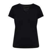 Zadig & Voltaire T-shirt Tunisien Black, Dam