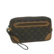 Louis Vuitton Vintage Pre-owned Canvas kuvertvskor Brown, Dam