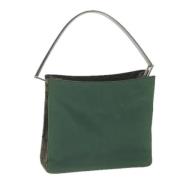 Prada Vintage Pre-owned Nylon prada-vskor Green, Dam