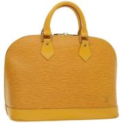 Louis Vuitton Vintage Pre-owned Laeder louis-vuitton-vskor Yellow, Dam