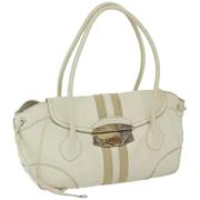 Prada Vintage Pre-owned Laeder prada-vskor Beige, Dam