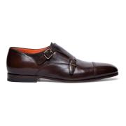 Santoni Dubbel-spänne herrsko Brown, Herr