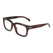 Eyewear by David Beckham Retro Fyrkantiga Glasögonkollektion Brown, Un...