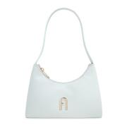 Furla Axelväska Diamante Mini Blue, Dam