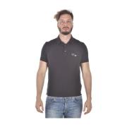 Emporio Armani Klassisk Polo Tröja för Män Black, Herr