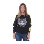 Kenzo Hoodie Sweatshirt Black, Dam