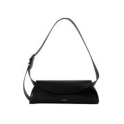 Jil Sander Laeder handvskor Black, Dam