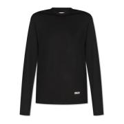 Jil Sander Långärmad T-shirt Black, Dam