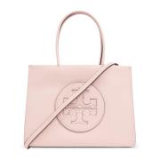 Tory Burch Ella Bio Liten Shopper Väska Pink, Dam