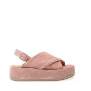 Paloma Barceló Rosa Kil Sandal Korsmodell Pink, Dam