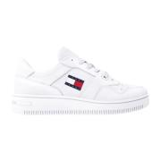 Tommy Jeans Retro Vita Basket Sneakers White, Herr