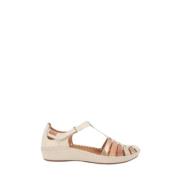 Pikolinos Flat Sandals White, Dam