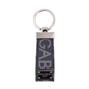 Dolce & Gabbana Nyckelring Hållare Gray, Dam