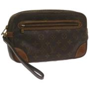 Louis Vuitton Vintage Pre-owned Canvas kuvertvskor Brown, Dam