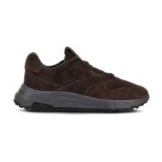 Hogan Mockasneakers i mocka med chunky sula Brown, Herr