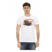 Trussardi T-Shirts White, Herr