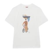 Baracuta Slowboy Arlington Tee Off White White, Herr