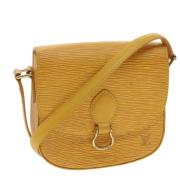 Louis Vuitton Vintage Pre-owned Laeder louis-vuitton-vskor Yellow, Dam