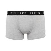 Philipp Plein Elastiska Boxerbriefs - Grå Gray, Herr