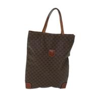 Celine Vintage Pre-owned Canvas celine-vskor Brown, Dam