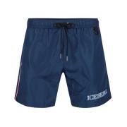 Iceberg Logo Badshorts Blue, Herr