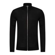 Calvin Klein Herr Zip-Up Cardigan Black, Herr