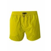 Dsquared2 Badshorts med elastisk midja och logoinlägg Yellow, Herr