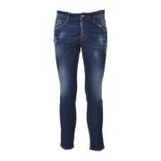 Dsquared2 Slim-Fit Jeans för Män Blue, Herr