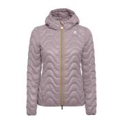 K-Way Våg Quiltad Eco Warm Damjacka Purple, Dam