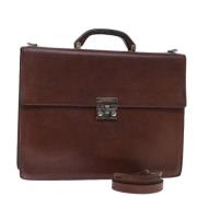 Salvatore Ferragamo Pre-owned Pre-owned Laeder handvskor Brown, Dam