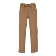 Semicouture Jogger Gabardine Byxor Brown, Dam